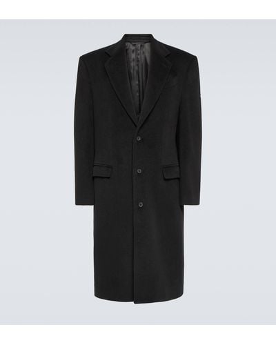 Balenciaga Wool Coat - Black