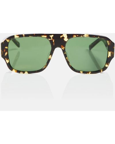 Givenchy 4g Square Tortoiseshell Sunglasses - Green
