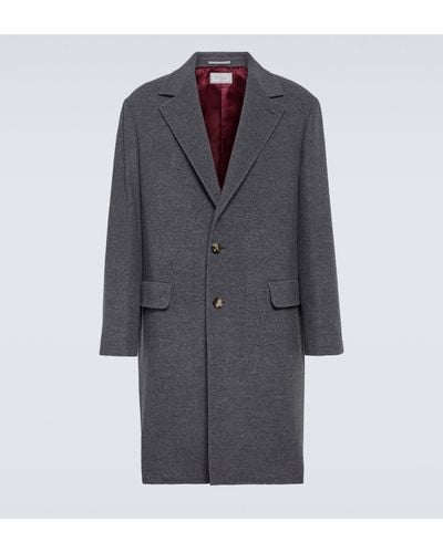 Brunello Cucinelli Cashmere Coat - Grey
