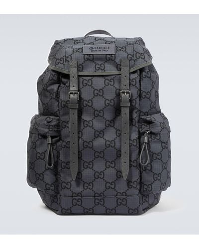 Gucci GG Large Backpack - Grey