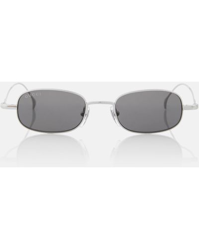 Gucci Rectangular Sunglasses - Grey