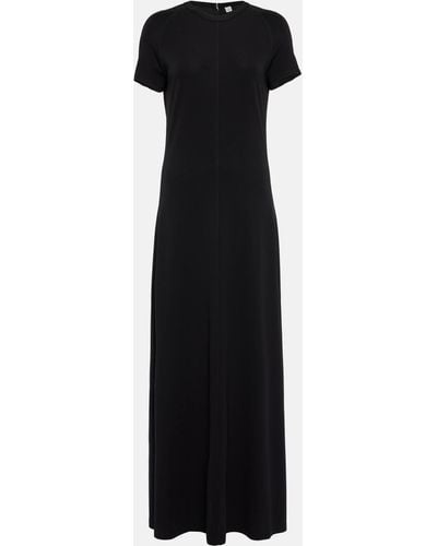 Totême Jersey Maxi Dress - Black