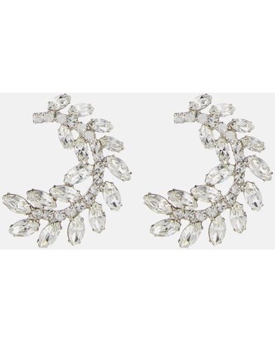 Jennifer Behr Crystal-embellished Earrings - Metallic