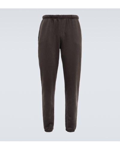 Les Tien Cotton Jersey Sweatpants - Grey