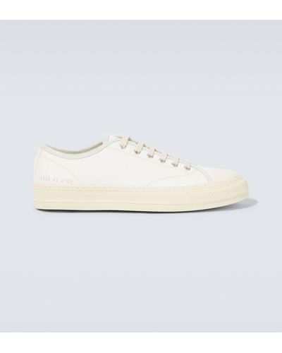 Common Projects Tournament Canvas Sneakers - White