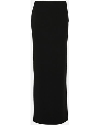 Monot Mid-rise Maxi Skirt - Black