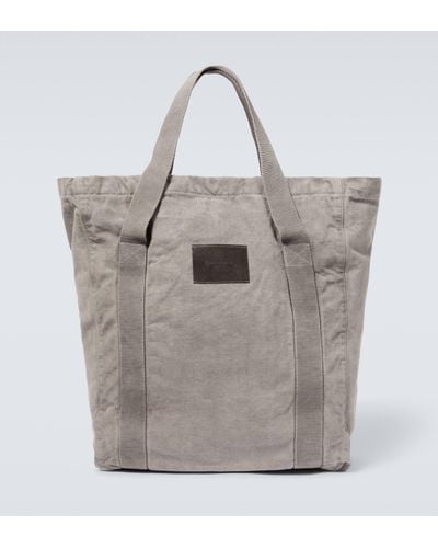 Our Legacy Flight Canvas Tote Bag - Grey