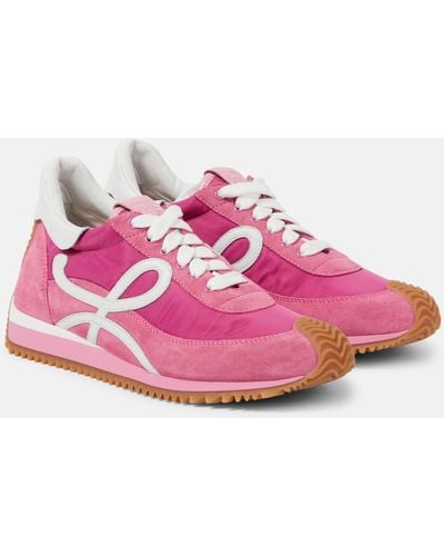 Loewe X Paula's Ibiza Flow Runner Sneakers - Pink