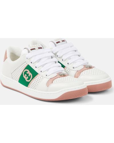 Gucci Sneakers With Logo - White