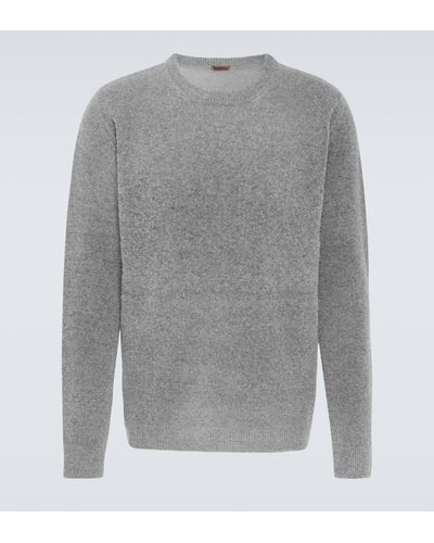 Barena Virgin Wool Sweater - Grey