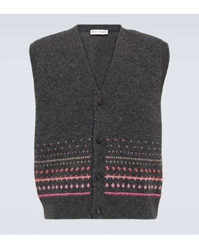 Our Legacy Wool Sweater Vest - Grey