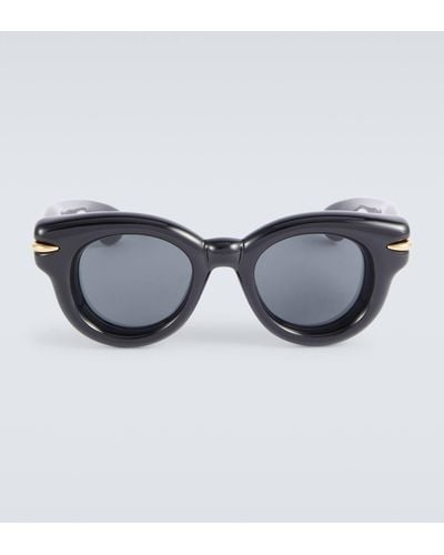 Loewe Inflated Round Sunglasses - Blue
