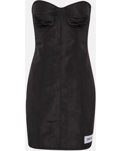Dolce & Gabbana X Kim Moire Minidress - Black