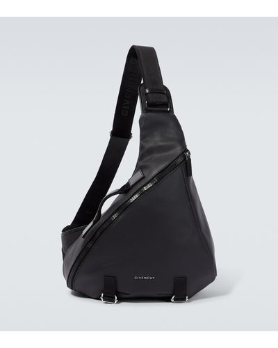 Givenchy Messenger Bag G-Zip Triangle Medium - Schwarz