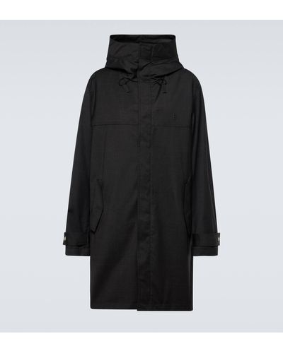 Givenchy 3-in-1 Wool Parka - Black