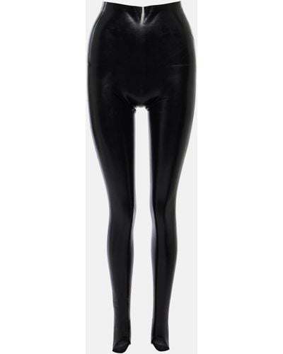 Black Latex Pants for Women - Up to 60% off