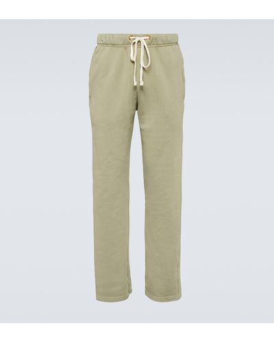 Les Tien Cotton Jersey Sweatpants - Green