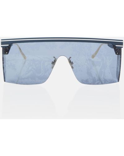 Dior Club M1u Shield Sunglasses - Blue