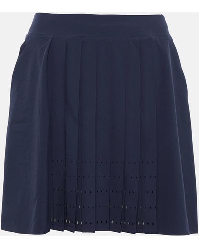 Bogner Venja High-rise Pleated Miniskirt - Blue