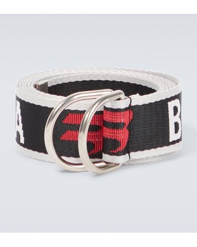 Balenciaga D-Ring Webbing Belt - Black