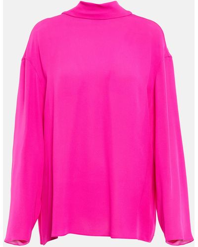 Valentino Silk Blouse - Pink