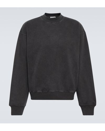 The Row Samson Cotton-blend Sweatshirt - Grey