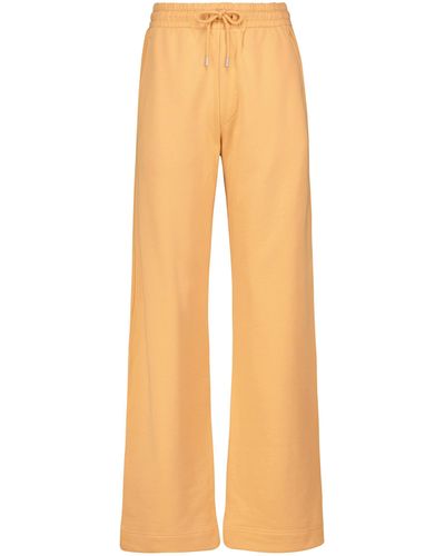 Dries Van Noten Cotton Jersey Sweatpants - Orange