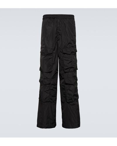Dries Van Noten Technical Cargo Pants - Black