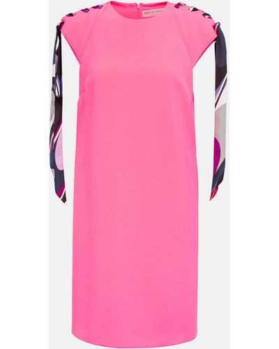 Emilio Pucci Self-tie Minidress - Pink