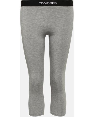 Tom Ford Cropped leggings - Grey