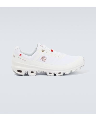 Loewe X On-running Cloudventure Recycled-polyester Low-top Sneakers - White