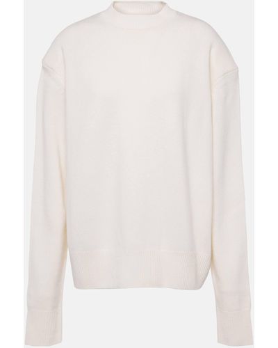 Frankie Shop Rafaela Wool And Cashmere Sweater - White
