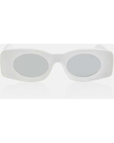 Loewe Paula's Ibiza Rectangular Sunglasses - White