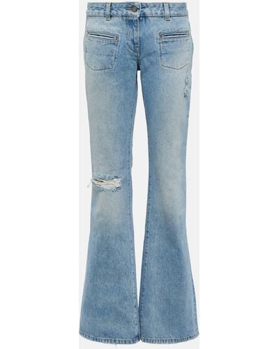 Palm Angels Flared Jeans - Blue