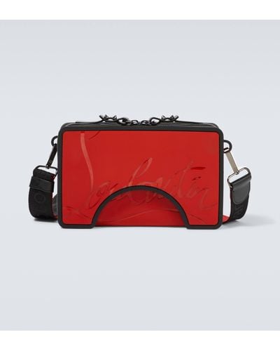 Christian Louboutin Adolon Boxy Messenger Bag - Red