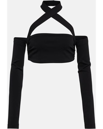 Dolce & Gabbana Halter-neck Top - Black