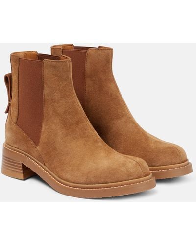 See By Chloé Bonni Leather Chelsea Boots - Brown
