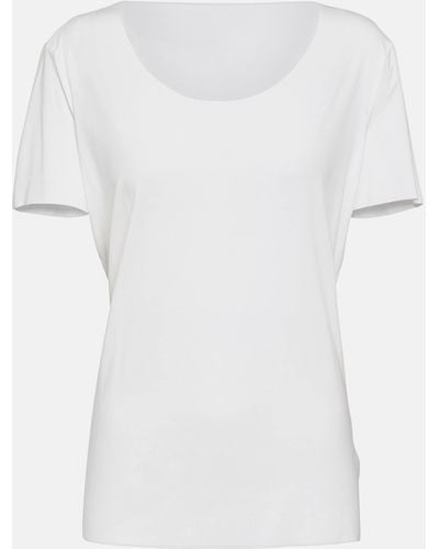 Wolford Aurora Jersey T-shirt - White