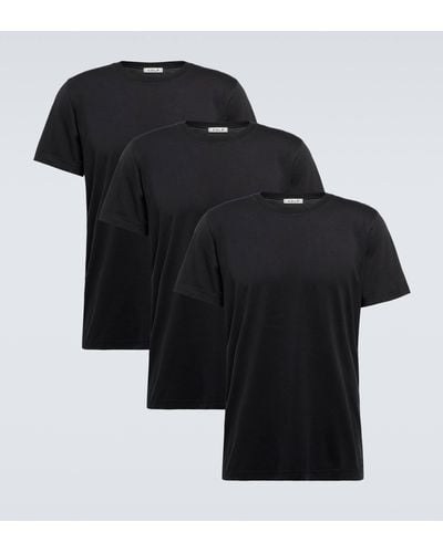 CDLP Set Of 3 Jersey T-shirts - Black