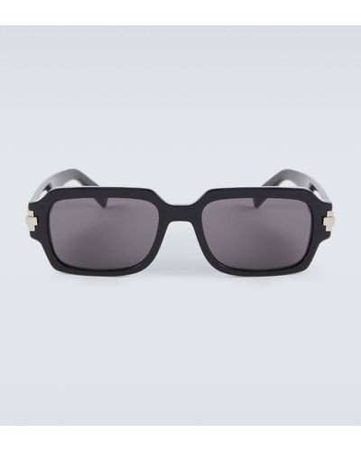 Dior Diorblacksuit S11 Rectangular Sunglasses - Brown