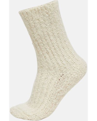 Loro Piana Cashmere Socks - Natural