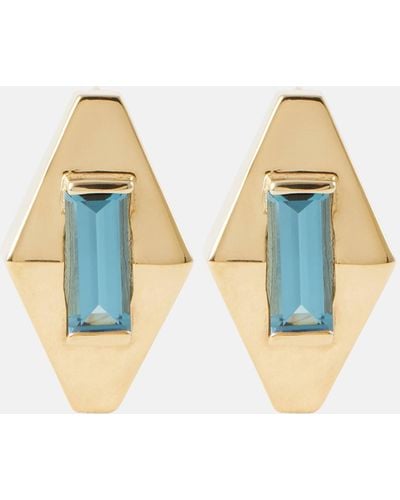 Aliita 9kt Gold Earrings - Blue