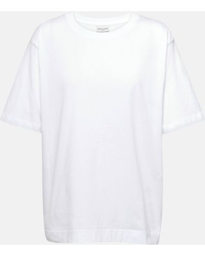 Dries Van Noten Cotton Jersey T-shirt - White