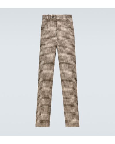 Éditions MR Nathan Cropped Wool Pants - Natural