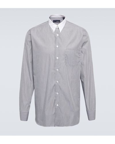 Lardini Cotton Shirt - Grey