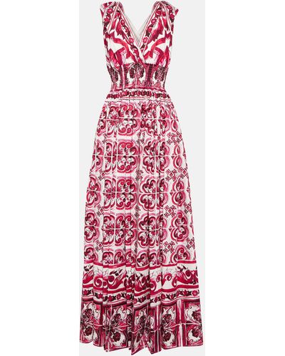 Dolce & Gabbana Long Dress - Red