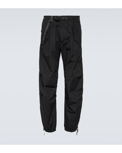 and wander Technical Tapered Pants - Black