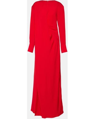 Stella McCartney Satin Gown - Red