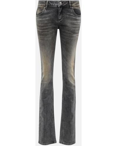 Blumarine Low-rise Skinny Jeans - Grey