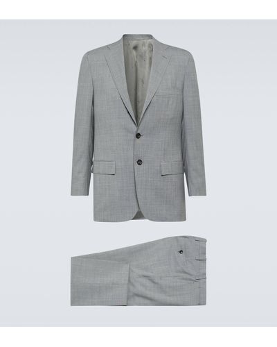 Kiton Wool Suit - Grey